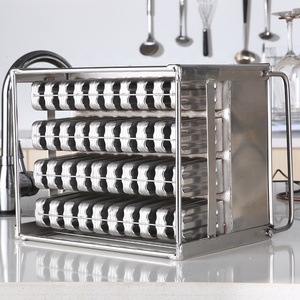 Molde para <span class=keywords><strong>helados</strong></span> de acero inoxidable 304 con 40 cavidades, para paletas de hielo y <span class=keywords><strong>helados</strong></span> de leche - Product Image 5