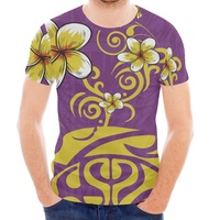 Alibaba-Chine vente en gros Ulafala hommes décontracté imprimé Jersey T-Shirts personnalisé afrique du sud Protea nouvelle-zélande fougère tout noir rapide