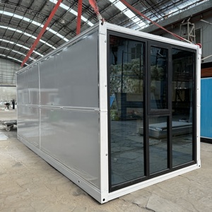 Chất lượng cao 20ft và 40ft thép nhà <span class=keywords><strong>CONTAINER</strong></span> di động sửa đổi phòng đơn cho khách sạn biệt thự cửa hàng - Product Image 4