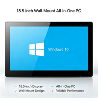 Moniteur tactile tout-en-un Bestview/OEM 18,5 pouces IP65, PC industriel Android Windows à fixation murale