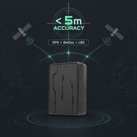 Rastreador GPS Oculto Inalámbrico Portátil a Prueba de Agua, Rastreador GPS Magnético 4G LTE, Dispositivo de Rastreo GPS para Vehículos y Activos, Superventas