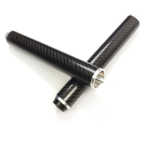 Xmlivet, personalizado, 8,5 pulgadas, billar de carbono negro, extensión de tacos de billar para Mezz o P3, se puede extender dos veces, extensores de taco, superventas - Product Image 2