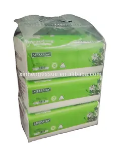 Green Packet Of Facial Tissue Paper Add Water As Wet Wipes