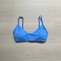 Soutien-gorge de sport sans couture personnalisé pour la vente en gros, respirant, séchage rapide, doux et confortable pour la course, le Pilates et la gym