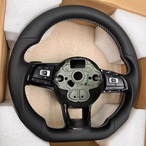 <span class=keywords><strong>Volante</strong></span> de Cuero de Alta Calidad para Volkswagen VW Polo Golf R <span class=keywords><strong>6</strong></span> 7 8 MK6 MK7 <span class=keywords><strong>GTi</strong></span> Passat B7 B8 Jetta - Product Image 2