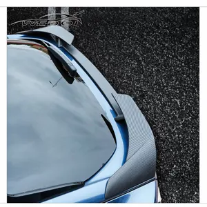 Spoiler Style Kohle faser für Mach E New Case Auto Top Tesla Set Oberfläche Dach Paket Klebeband Material Glanz Herkunft Matt