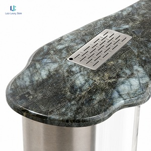 Tavolo da Tè Luca Labradorite <span class=keywords><strong>Bianca</strong></span> |   Marmo Naturale per Sale da Tè, Studi, Suite d'Hotel, Appartamenti e Aree Lounge - Ordini ODM OEM - Product Image 5
