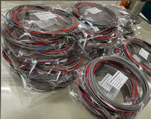 สายทำความร้อนทองแดงหุ้มฉนวน PTFE สำหรับใช้ในอาคาร ระดับ IP44 ช่วงอุณหภูมิ -65~200 องศาเซลเซียส - Product Image 2