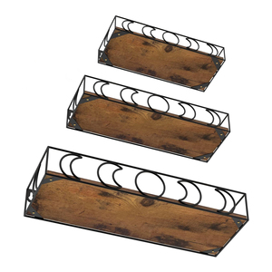 3 Pack Small Floating Book <strong>Plant</strong> Shelves for Bedroom Kid Room Moon Phase <strong>Wall</strong> <strong>Shelve</strong> - Product Image 2