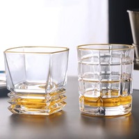 Design classique Premium verrerie gobelet pour whisky vin pour Martini verres polyvalent verre métal plastique utilisation idéal comme cadeau
