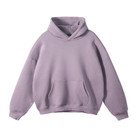 Hoodie Pria Berkualitas Tinggi dengan Cetakan 3D Embossed, Bahan Fleece Tebal, Ramah Lingkungan, Ukuran Besar, Gaya Streetwear, Layanan OEM/ODM