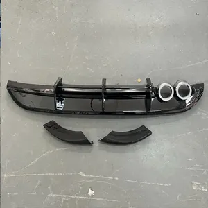 สตาร์นาฟ สำหรับรถโปโล MK5 6R ปี 2009 2010 2011 2012 2013 2014 ชุดแต่งสปอยเลอร์กันชนหลัง ดิฟฟิวเซอร์ ชุดแต่งภายนอก - Product Image 3