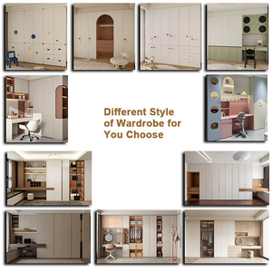 Juego de armario de cocina personalizado estilo granja, muebles de cocina de isla, tablero multicapa de madera contrachapada, armario de cocina de madera - Product Image 4