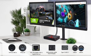 Mini PC de escritorio para juegos con Intel I9 9880H & I7 9750H NVI.DIA GTX 1650 4G Tarjeta gráfica WiFi Nuevo y compatible para EE. UU. Y AU - Product Image 5