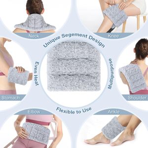 <span class=keywords><strong>Coussin</strong></span> <span class=keywords><strong>chauffant</strong></span> <span class=keywords><strong>micro</strong></span>-ondes pour le soulagement de la douleur, 7x18 coussinets chauffants <span class=keywords><strong>micro</strong></span>-ondables épaule du cou, sac de haricots paquet de chaleur humide - Product Image 6