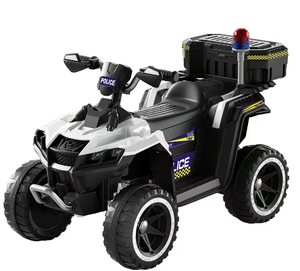 车轮驱动批发1座儿童电动车6v拖车电池玩具PE小塑料纸箱男女通用骑乘汽车<span class=keywords><strong>3</strong></span>至7年 - Product Image 4