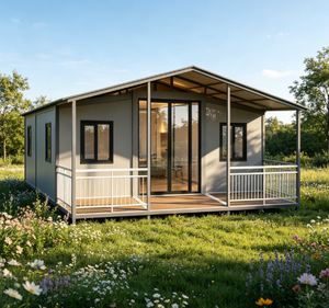 Casa Contenedor Expandible <span class=keywords><strong>para</strong></span> Vivir en el Patio Trasero, <span class=keywords><strong>Alquiler</strong></span> Vacacional, Casa Pequeña y Uso Familiar Moderno con Instalación Rápida - Product Image 1