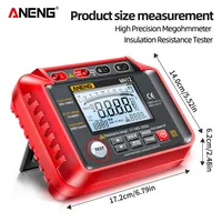 Megóhmetro Digital ANENG MH12 1000V, Medidor de Resistencia de Aislamiento, Probador de Tierra, Voltímetro de Alto Voltaje, Herramientas de Prueba