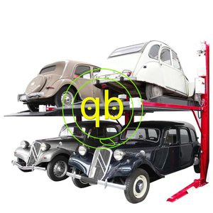 2 bài xe bãi đậu xe hệ thống thang máy 2 tầng đôi Stacker bãi đậu xe nâng thiết bị thủy lực cơ khí siêu thị nhà để xe nền tảng thang máy - Product Image 2