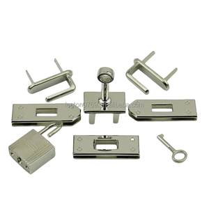 फैक्टरी उच्च गुणवत्ता 7 पीसी एक सेट 4 रंगीन जस्ता मिश्र धातु बैग ताले - Product Image 3