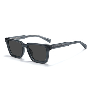 Gafas de Sol Polarizadas UV 400 Modernas, Montura Rectangular Cuadrada de TR 90 de Alta Calidad, <span class=keywords><strong>Lentes</strong></span> TAC para Hombre y Mujer, Estilo Vintage - Product Image 6