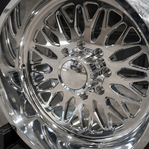 Cerchi in Alluminio 6061-T6 Forgiati su Misura 22x12 24x14 26x16, Cerchioni Cromati Lucidi per Fuoristrada, per GMC Chevy Ford F150 N09 EXTORT SS - Product Image 3