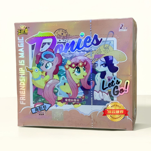 Tarjetas My Little Pony: Amistad Eterna, Paquete Arcoíris Huiyue, Paquete Sombra Divertido, Tercera Lote, Segunda Lote CR, Dorso Negro - Product Image 2