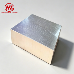 Panneau d'isolation en aluminium, PU, PIR pour la protection thermique des bâtiments et des installations industrielles, polyuréthane, <span class=keywords><strong>polyisocyanurate</strong></span> - Product Image 1