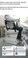 Ascenseur de fauteuil roulant pour personnes âgées handicapées à la chaise de transfert mobile de Patient d'ascenseur de voiture avec la Machine de changement de commode soins aux personnes âgées handicapées