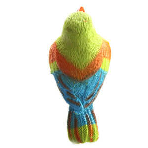 Jouet d'oiseau à commande vocale en plastique, éducatif pour enfants de 2 à 4 ans, jouet d'exploration de la nature, 6.5x9cm - Product Image 2