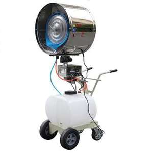 Ventilatore Industriale Elettrico a Nebulizzazione Centrifuga Mobile in Acciaio Inossidabile per Umidificazione e Raffreddamento - Product Image 2