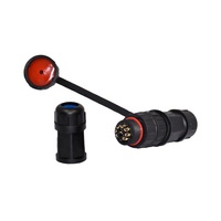 Kunray — connecteur M12 pour moteur de vélo électrique Ebike, 2/4/9 broches, connecteur de câble étanche