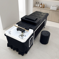 Fauteuil de spa capillaire multifonctionnel moderne de luxe léger, professionnel pour thérapie aquatique, soin des oreilles, lavage des cheveux, salle de bain et salon