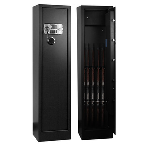 Coffre-fort électronique à combinaison 145x350x300mm en acier avec alarme antivol pour usage domestique - Product Image 1