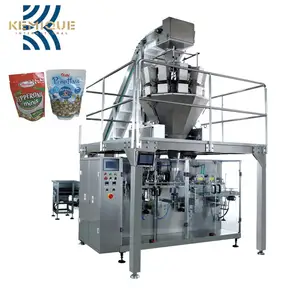 स्वचालित Premade थैली खड़े हो जाओ प्लास्टिक Doypack पक्ष सील ज़िप कॉफी चीनी के लिए Ziplock बैग बनाने की मशीन