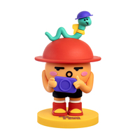 Figura DE ACCIÓN adorable de dibujos animados en 3D personalizada, juguete de muñeca de PVC, modelo deportivo, decoración del fabricante