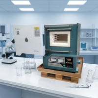 Four à moufle de frittage PID personnalisé pour traitement thermique, haute température 1200°C, équipement de laboratoire en gros, offre spéciale