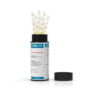 URS-11 שתן microalbumin test רצועת בדיקת קינטון רצועות urinalysis 11 פרמטרים