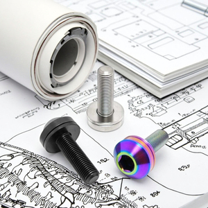 Tùy chỉnh chất lượng cao bu lông Titan dịch vụ gia công <span class=keywords><strong>CNC</strong></span> cho các thiết kế khác nhau để khoan chuốt các bộ phận cơ khí khác nhau - Product Image 1