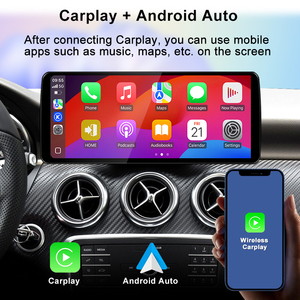 Android14.0 stwei <span class=keywords><strong>ส</strong></span>ำหรับ <span class=keywords><strong>Mercedes</strong></span> <span class=keywords><strong>Benz</strong></span> W176 GLA-X156ระดับหนึ่ง CLA-C117 2013-2019 12.3นิ้วเครื่องเล่นวิทยุมัลติมีเดียในรถยนต์ CarPlay - Product Image 3