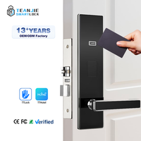 Vente en gros de sécurité durable TThotel Smart Serrure en acier inoxydable à carte-clé Serrure numérique de chambre d'hôtel pour porte en aluminium