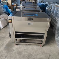Elektrische gemotoriseerde HD-45 zware multifunctionele commerciële industriële groenteborstel schiller wasmachine haarverwijderaar