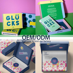 กล่องไปรษณีย์กระดาษลูกฟูกพิมพ์ลายตามสั่ง กล่องบรรจุภัณฑ์เสื้อยืด พร้อมออกแบบโลโก้ฟรี - Product Image 6