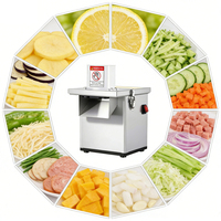YYHB Multifunctionele Commerciële Voedsel Snijmachine Henan 220V 200W Laag Geluidsniveau Aardappel Groenten Fruit Traditionele Keuken