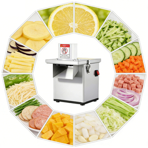 Cortadora de Alimentos Comercial Multifuncional Henan 220V para Restaurantes de Servicio Completo, Cocina Tradicional, Patatas, Verduras, Frutas - Product Image 1