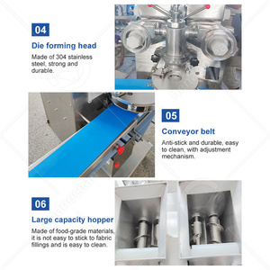 Ocean maquina Para fabricar croqueta enceta เครื่องจักรอุตสาหกรรมบราซิลอาหารหวานโมจิ coxinha ทำให้เครื่องจักร - Product Image 4
