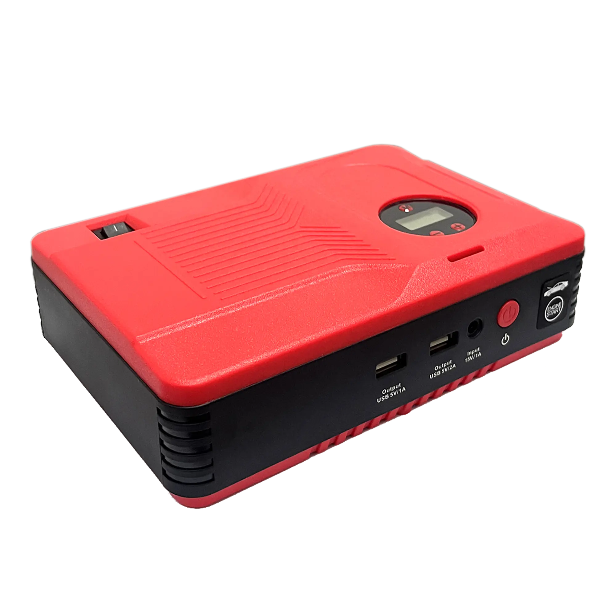 New Arrival Portable Jump Starter with Air Compressor 600A Car Emergency Battery Booster