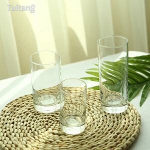 Commercio all'ingrosso bicchiere di <span class=keywords><strong>acqua</strong></span> tazza di <span class=keywords><strong>vetro</strong></span> di succo di <span class=keywords><strong>vetro</strong></span> ristorante banchetto per feste 220ml 290ml 310ml di <span class=keywords><strong>vetro</strong></span> Highball - Product Image 6