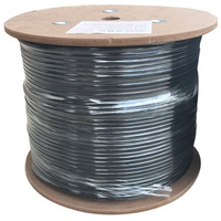 Suministro directo de fábrica Cable Lan 0,47 CU Yingxin Interior Cat5e Red Ethernet Cable Cables de comunicación