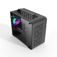 Boîtier d'ordinateur mini M ATX ITX AntarcChill, nouveau design, portable, petit boîtier, boîtier de jeu pour PC de bureau, micro-ordinateur de table